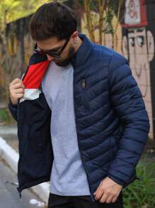 Men Winter Coats - 藏蓝色 - 查看 1