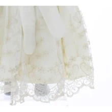 Vestido para Niña Beige de Bautizo 3400 Tallas 0 a 2 Años - Beis - Ver 6