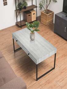 1卷灰色木接觸紙木紋質感紋理剝和棒牆紙膠黏劑紙燈灰色牆覆蓋桌子架子防潮墊櫥櫃衣櫃 - 彩色 - 查看 3