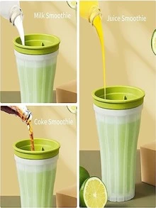 Cup DIY Smoothie Cup For Making Ice Cream Summer Spill Proof Smoothie Cup Cooling Cup - 彩色 - 查看 2
