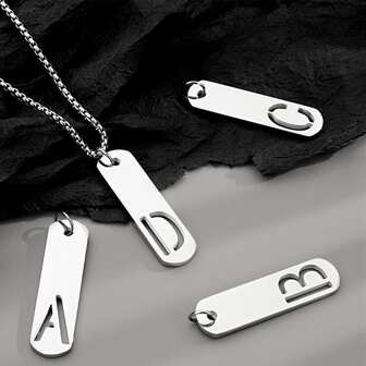 A-Z字母字母吊墜吊墜適用於DIY製作首飾類項鍊