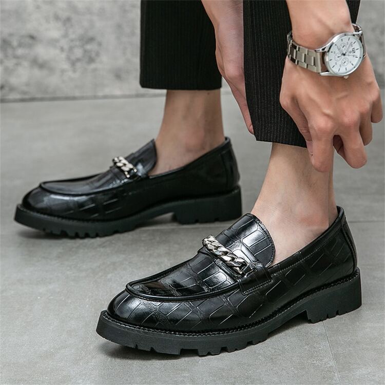 Men's Formal Shoes, Fashionable And Versatile - Black - View 2
