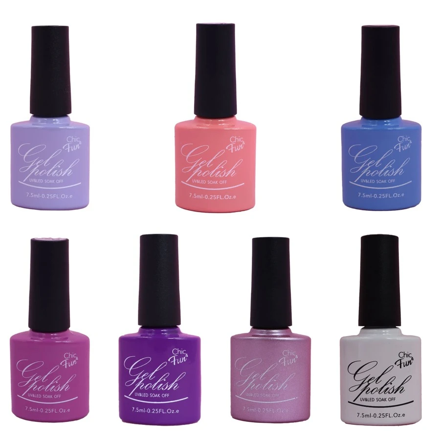 Chic & Fun Nail Polishes - 套件7007 - 查看 1