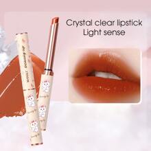 MANSLY bosque Luz reflexión  transparente Lápiz labial , larga duración hidratante , no es fácil a o mancha , alto color - 1 Orange - Ver 1