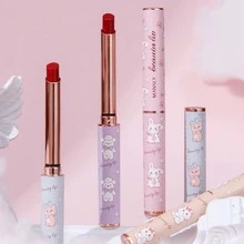 MANSLY bosque Luz reflexión  transparente Lápiz labial , larga duración hidratante , no es fácil a o mancha , alto color - 1 Orange - Ver 5