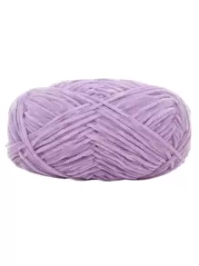 DUWEN 1skein Polyester Yarn, Minimalist Mauve Purple Thread For Apparel Sewing