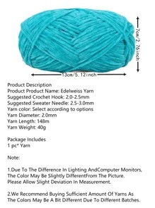 DUWEN Sợi Polyester 1skein, Chỉ màu xanh bạc hà tối giản để may trang phục - Màu xanh bạc hà - Xem 3