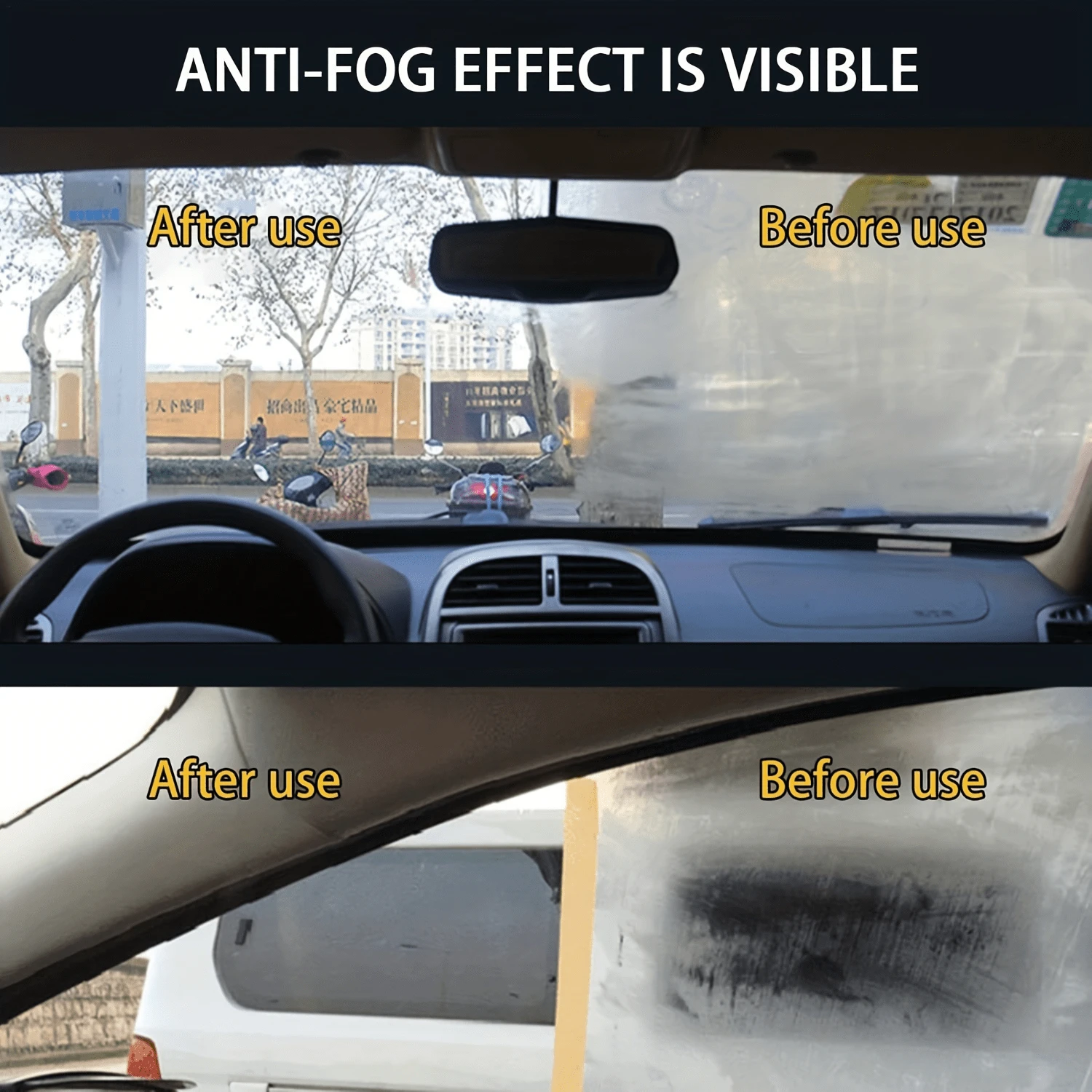 Spray Antivaho Para Parabrisas De Coche, Agente Antivaho Eficiente De