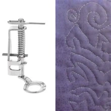 縫紉配件刺繡腳帶運動金屬彈簧行動和合適的適用於全部縫紉機 - 銀色 - 查看 2