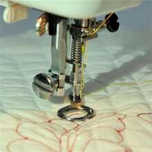 縫紉配件刺繡腳帶運動金屬彈簧行動和合適的適用於全部縫紉機 - 銀色 - 查看 4