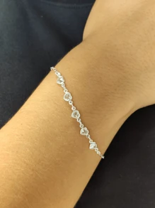 Fine String Bracelets - Light spot - View 3