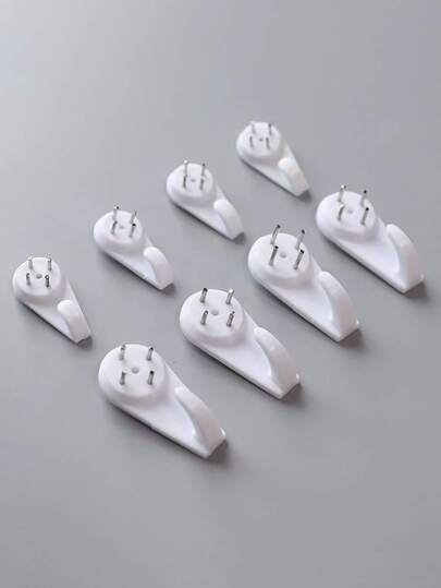 10pcs Traceless Nail For Hanging Paintings, Picture Frames, Wall Hooks