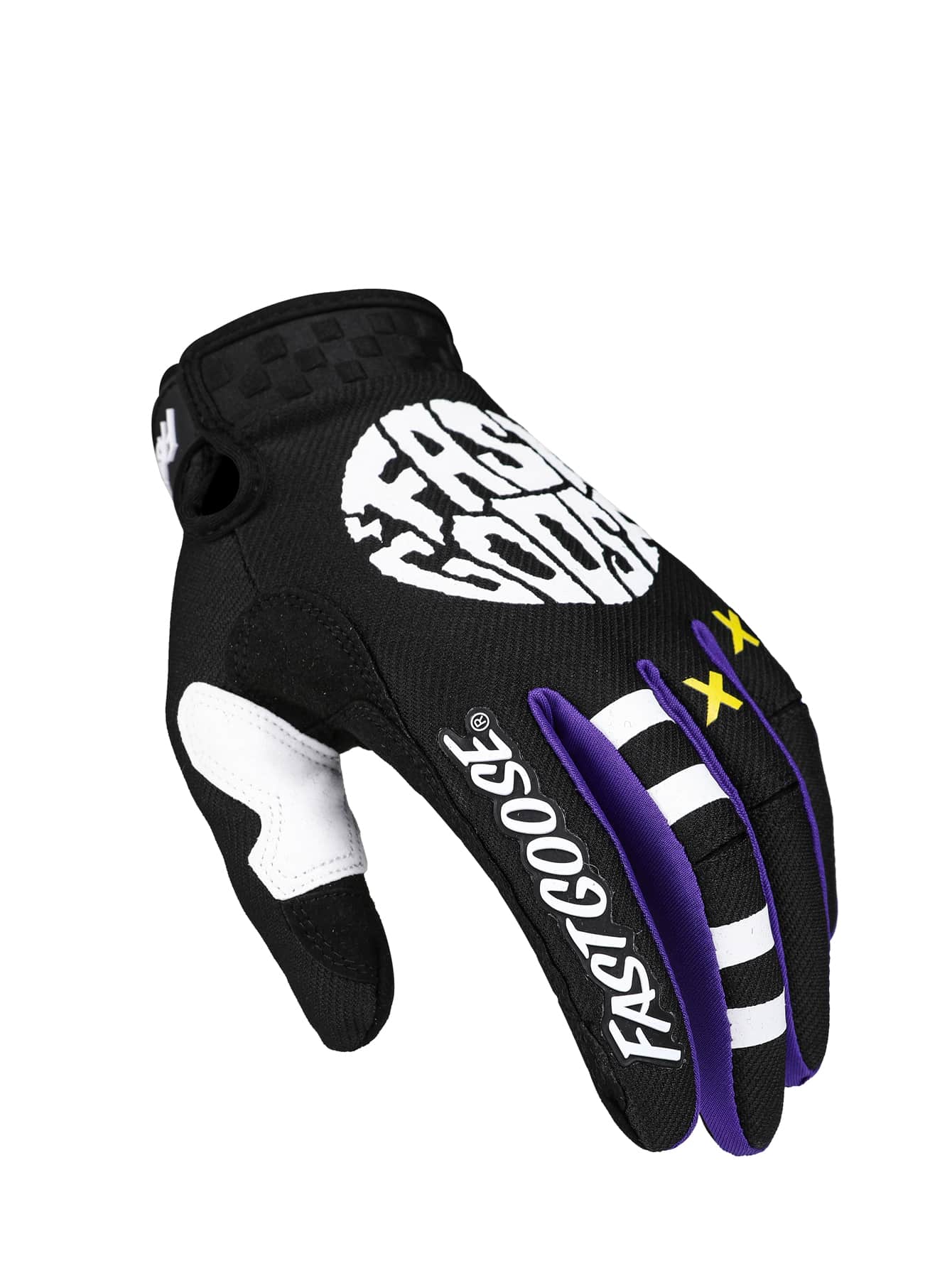 FASTGOOSE Màn hình cảm ứng Đen Xe máy Xe máy Cưỡi Đua xe Găng tay - màu đen - Xem 1