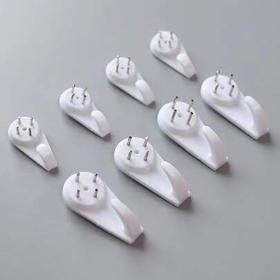 10pcs Traceless Nail For Hanging Paintings, Picture Frames, Wall Hooks