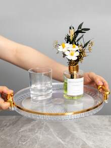 1入組雙耳朵託盤,浴室和珠寶收納盒託盤