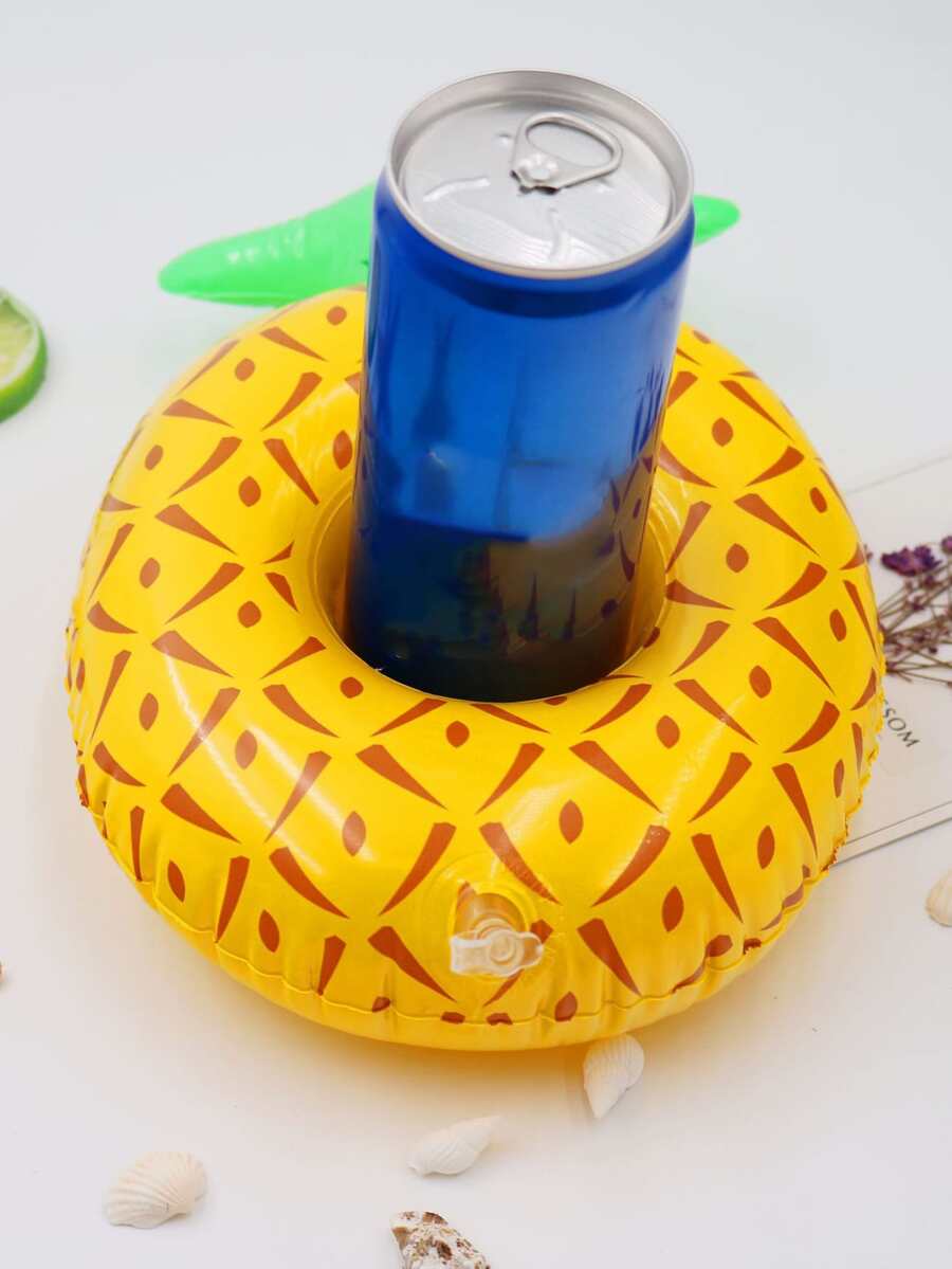 1入組鳳梨形狀水池漂浮杯墊