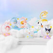 Miniso Sanrio Characters Star Wish Angel Series Blind Box Ornament Toy Figure - Purple - View 1