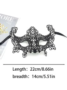 9萬聖節性感蕾絲套套裝哥特式蕾絲套裝樂趣眼罩