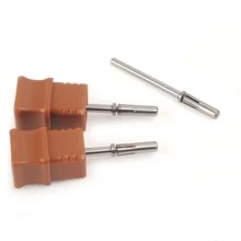 3Mm Small Mini Sanding Bands Mandrel For Nails Professional Electric Nail Drill Bits Cuticle Remover Bits For Manicure Pedicure - Silver - View 6