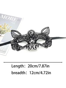 9萬聖節性感蕾絲套套裝哥特式蕾絲套裝樂趣眼罩