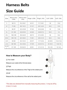 1pc Men's Stylish Pu Leather Waist & Thigh Belt Gothic Fashion Clothing Accessory - Black - View 4