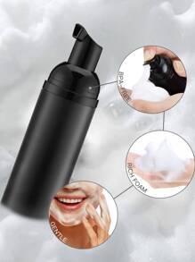 15Pcs 2oz Foam Pump Bottle Empty Foam Dispenser Bottle Travel Foaming Hand Soap Bottle Refillable - Black - View 2