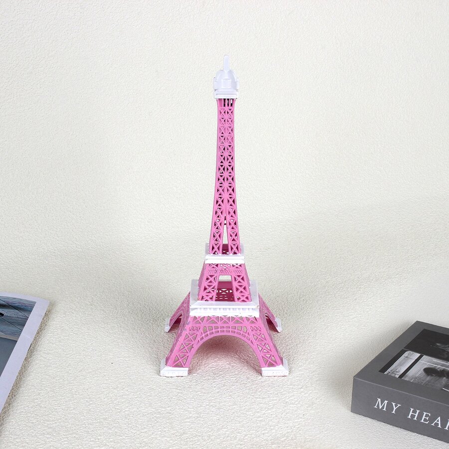 Large Size Pink & White Decorative Ornament - Pink - View 1