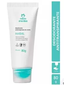 NATURA ERVA DOCE Desodorante en crema 100 % EFICIENTE - Blanco - Ver 2