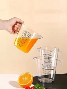 1 Miếng PP Ly đo lường Với khắc độ , Thích hợp Đối với Làm bánh , Trà sữa Cửa hàng , Chống nóng , Thích hợp Đối với Đo lường Và Đánh đập Trứng - trắng - Xem 5