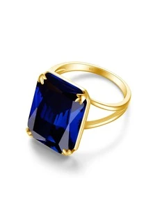 3 cái/bộ Đúng mốt , Linh hoạt , Tối giản 13*18MM Màu xanh lá Khối Zirconia  Đá sinh Cắt Dài Hình chữ nhật Hình dạng Sri Lanka Xanh Sợi tổng hợp Ngọc bích Đá sinh Lấy cảm hứng Đồ trang sức Vòng cổ/Hoa tai , 925 sterling bạc 18K Mạ vàng , Ngày kỷ niệm Quà Tặng Đính Hôn Đối với phụ nữ Buổi tiệc Cô dâu Bộ , Dây chuyền Chiều dài Inch , Có thể điều chỉnh 16-18 Inch - Xanh đậm - Xem 8