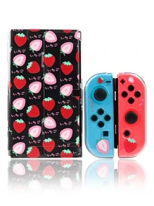 Funda blanda de TPU con pintura de degradado azul compatible con nueva consola, cobertura protectora completa desmontable