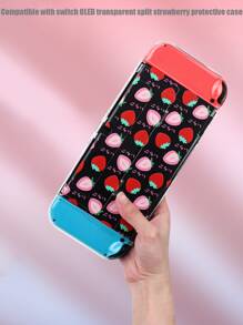 Funda blanda de TPU con pintura de degradado azul compatible con nueva consola, cobertura protectora completa desmontable