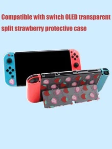 Funda blanda de TPU con pintura de degradado azul compatible con nueva consola, cobertura protectora completa desmontable