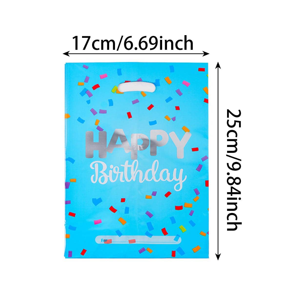 10pcs Aluminum Foil Gift Bags Star Print Party Favor Bags Candy Bags