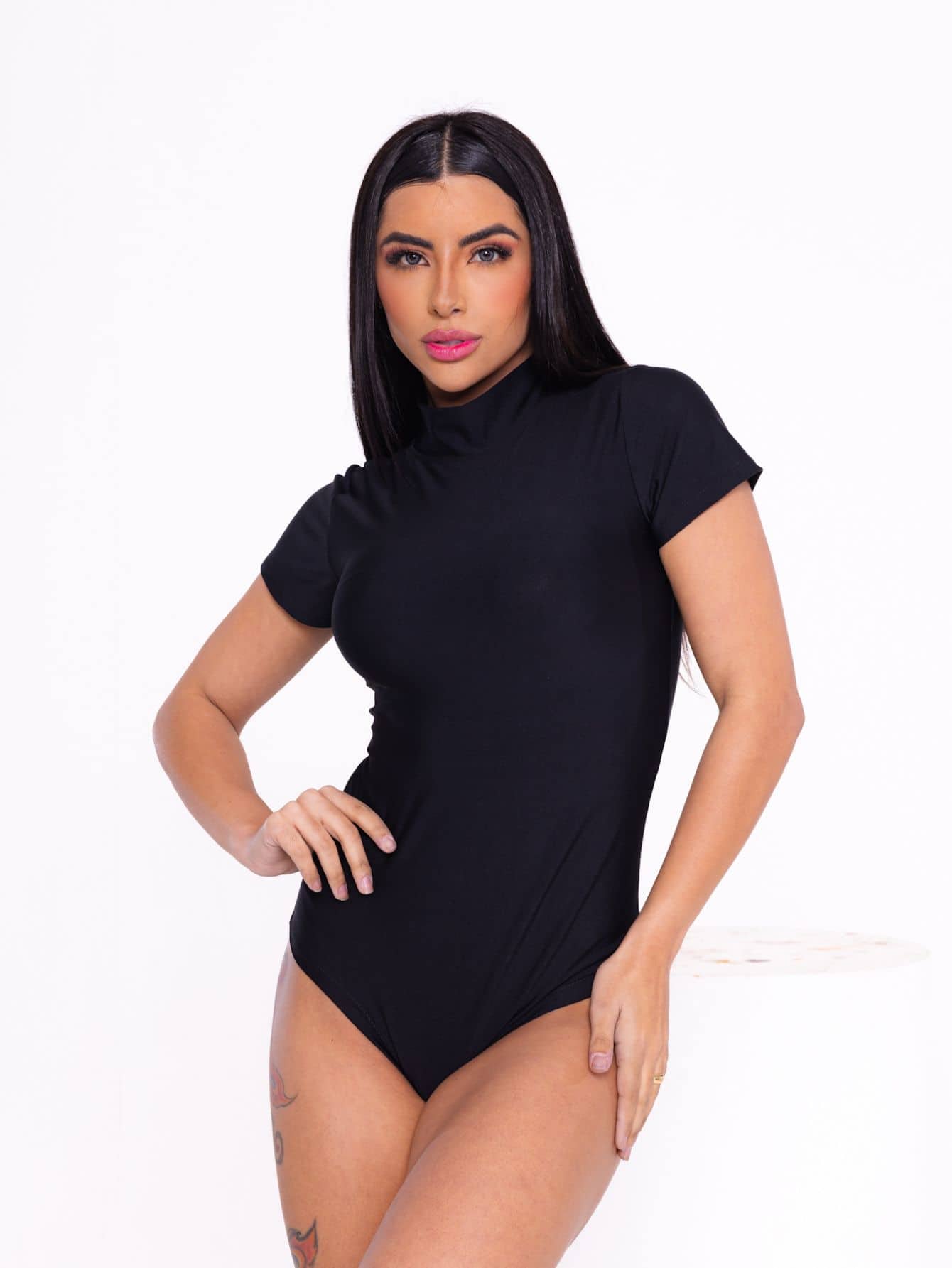 Women Bodysuits - Black - View 1