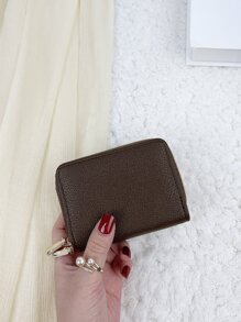 1 túi đựng thẻ màu nâu Túi đựng thẻ Túi đựng thẻ Ví nhỏ Khóa kéo hai lớp Tiền xu cho nam và mua sắm hàng ngày Chuyến đi học Thẻ nhẹ di động Thẻ căn cước Công nhân viên chức cho nam Ngày lễ Kỷ niệm Quà tặng sinh nhật Phụ kiện quà tặng Quà tặng Quà tặng cho giáo viên Giá đỡ thẻ thông thường Giá đỡ thẻ Ví Giá đỡ danh thiếp Giá đỡ thẻ tín dụng Giá đỡ thẻ cho phụ nữ Ví dành cho phụ nữ Ví mini Ví đựng thẻ Ví - màu nâu - Xem 3