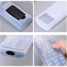 家用的空氣矽膠遙控器罩,可水洗防塵,防水遙控保護裝置 - J 23*5.5CM - 查看 4