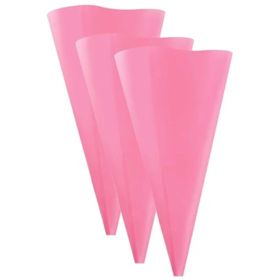3入組蛋糕裝飾裱花袋,烘焙工具