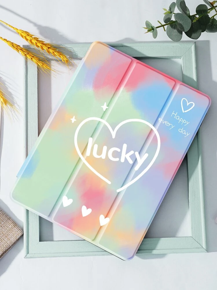 מארז Color Block תואם ל-IPad עם מחזיק עט, תומך במכסה אוטומטי של שינה/התעוררות - ריבוי צבעים - ראה 1