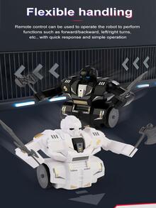 1 Pc Robot De Batalla Inteligente Con Control Remoto, Robot De Lucha Competitivo, Divertido Juguete Interactivo Para Niños - Blanco - Ver 6