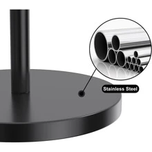 Toilet Paper Holder (With Reserve Function), Freestanding Stainless Steel Toilet Paper Storage Rack, Suitable For Holding Spare Rolls In Bathroom And Toilet, Home Stuff, Table, Home Decorations, Home Organization And Storage, Room Decor Bedroom, Kitchen Tools, Organizer Kitchen, Travel, Holiday, Napkin Holder, Festival Family Gathering, For Home Kitchen Bedroom Living Room Dining Room, Home Decoration Accessories, Decorative Box, Women Wedding Gift, Summer Travel Holiday Festival Must-Have - Black - View 4