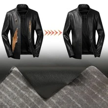 Leather Repair Patch Tape Kit Black/Beige, 20 x 54 inch, Repair Patch Self Adhesive Waterproof, DIY Large Leather Patches for Sofa, Chair, Car Seat, Couches, Furniture, Kitchen Cabinets, Wall - 米白色 - 查看 3