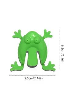 10pcs Solid Color Plastic Jumping Frogs Toy - Multicolor - View 7