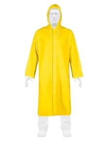 Triple Layer Waterproof Trench Coat, Ch, Truper Expert, IMPER-S-P - Yellow - View 2