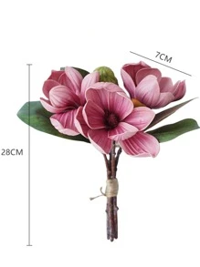 Artificial Orchid Flowers  Fake Orchids For Home Office Wedding Table Centerpiece For Wedding Decoration, Valentine'S Day Decor, Birthday Decor, Anniversary Decor, Holiday Decor, Graduation Decoration, Party Decor Supplies - 香檳色 - 查看 3