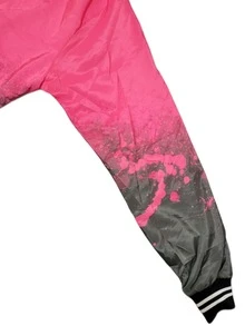 Lined Windbreaker Jacket - Hot Pink - View 3