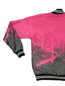 Lined Windbreaker Jacket - Hot Pink - View 4