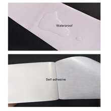 1 Roll 5m Kitchen Bathroom Self-adhesive Waterproof & Stain-proof 3d Geometric Cubes Mosaic Marble Pattern Tile Sticker - Multicolor - View 5