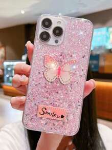 Funda para móvil con diseño de mariposa - Multicolor - Ver 2