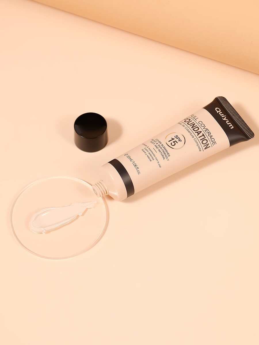 Base de maquillaje líquida cobertura completa 30g
